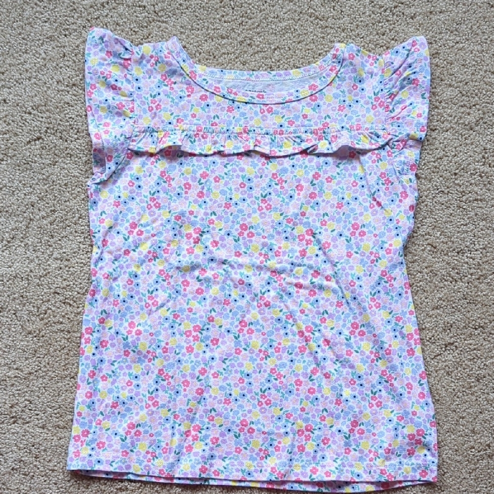 Never Used, Carter's, Floral Print Kids Shirt - Multicolor